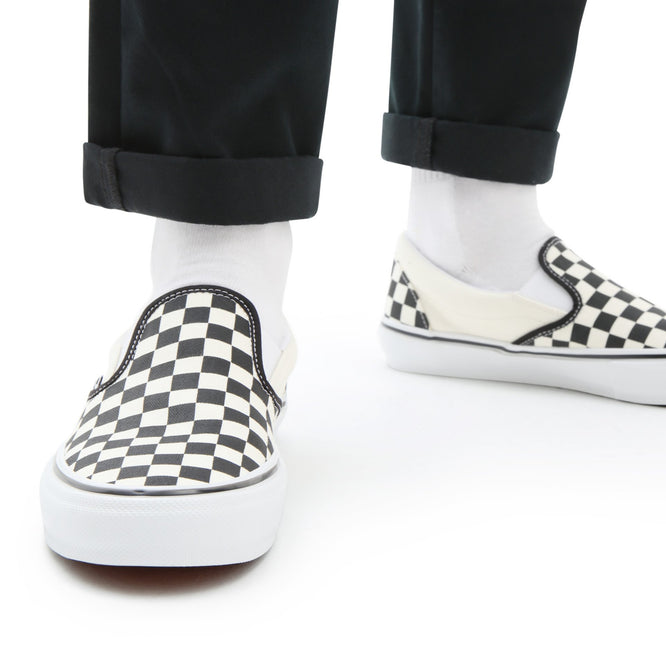 Skate Slip-On Checkerboard Black/ Off White