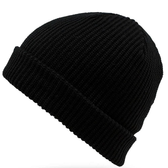 Kids Full Stone Beanie Black