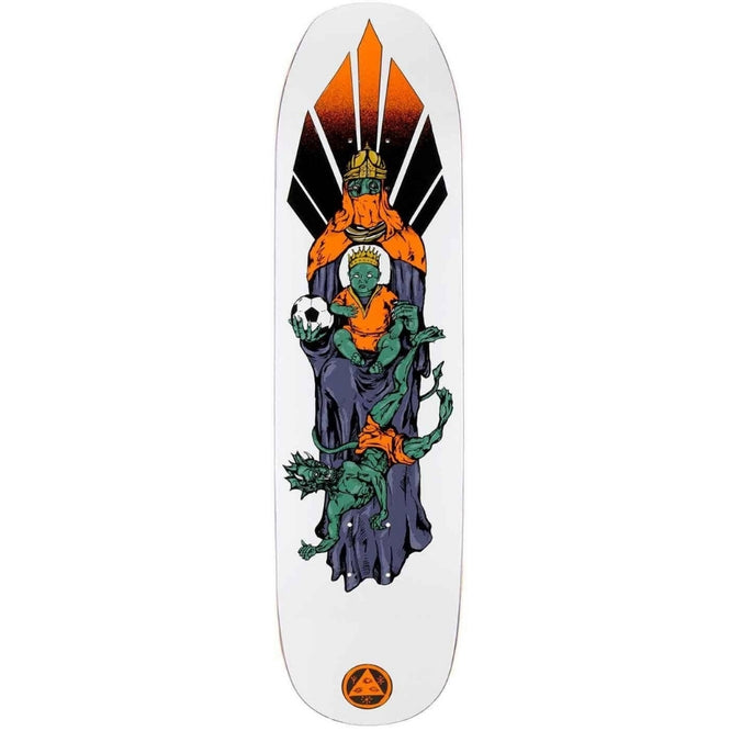 Futbol Son Of Moontrimmer 8.25" White Skateboard Deck