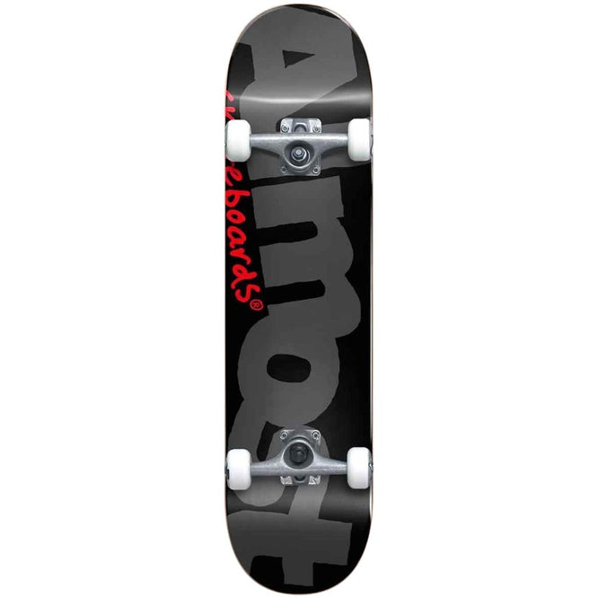 Logo Land Black 8.125" Complete Skateboard