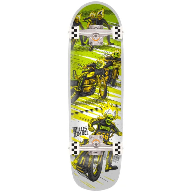 Kimbel See See White 30.75" Complete Cruiser