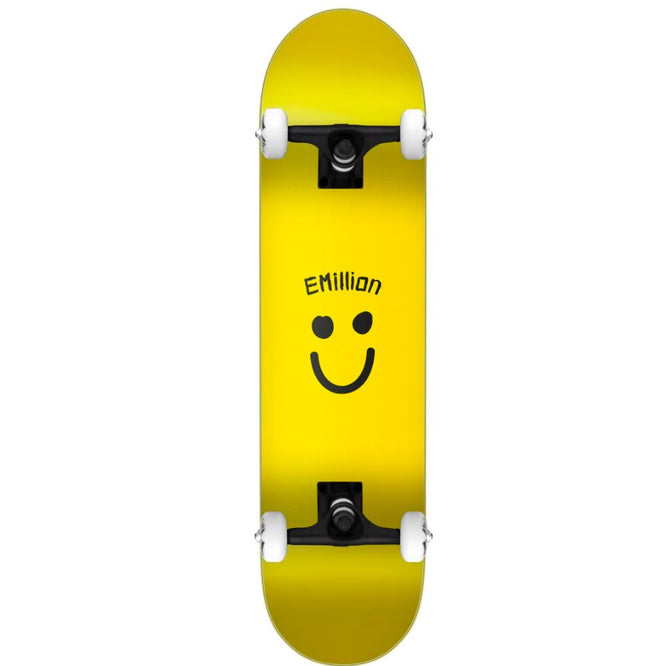 Smile Yellow 8.125" Complete Skateboard