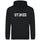 Maxi Script Hoodie Deep Black