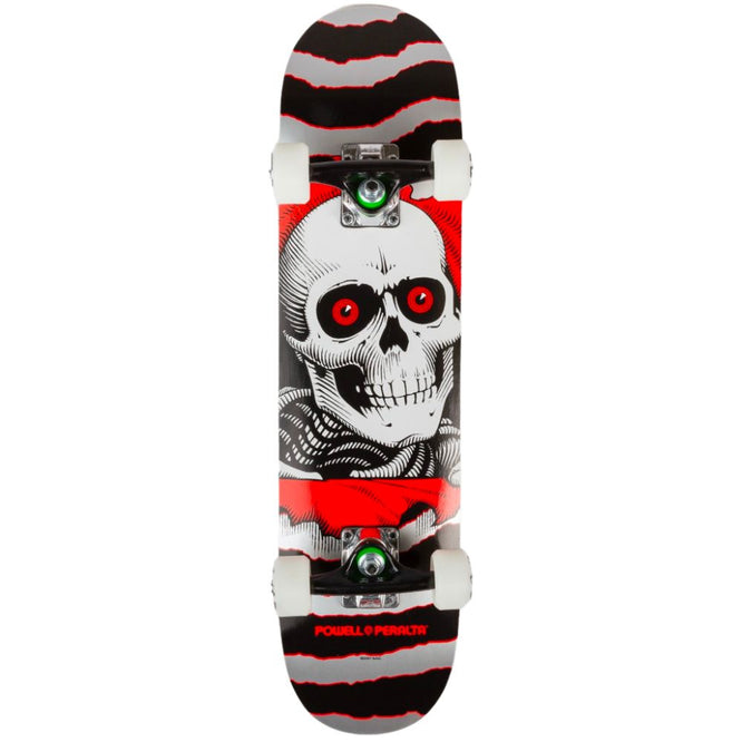 Ripper One Off Birch Silver/Red 7.0" Complete Skateboard