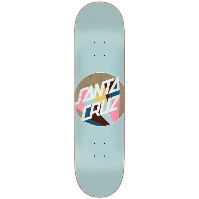 Delta Dot Light Blue 8.125" Skateboard Deck