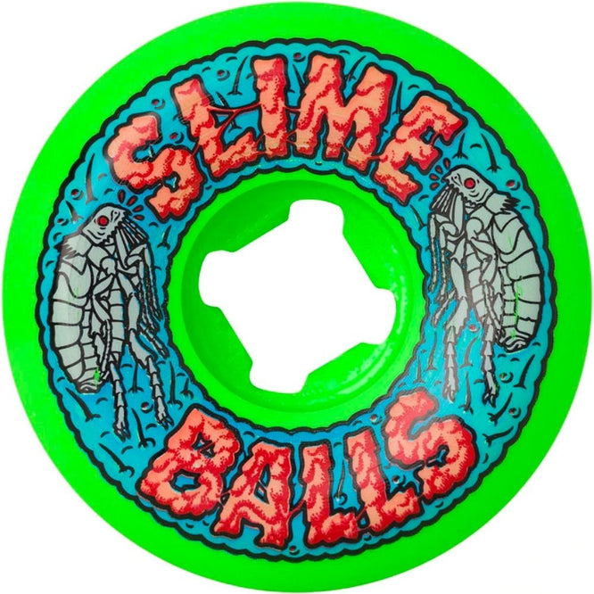 Flea Balls Green 99a 56mm Skateboard Wheels