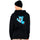 Screaming Hand Chest Hoodie Storm Grey