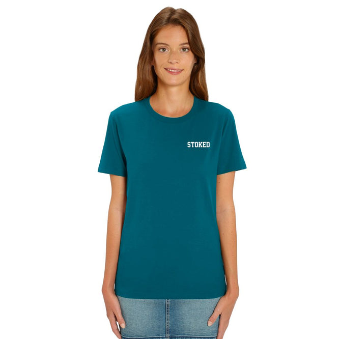 Mini Script T-shirt Ocean Depth