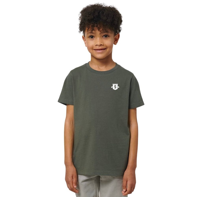 Kids Mini Shield T-Shirt Khaki