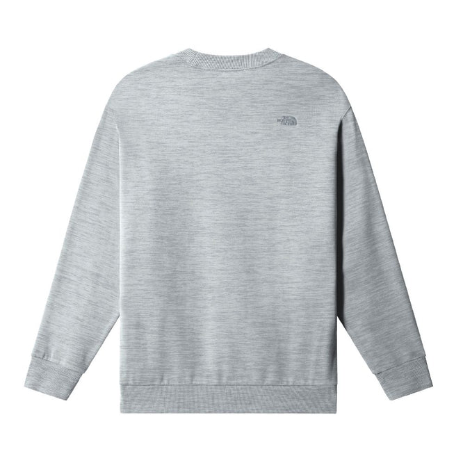 U Oversized Crew Flight Grey Heather