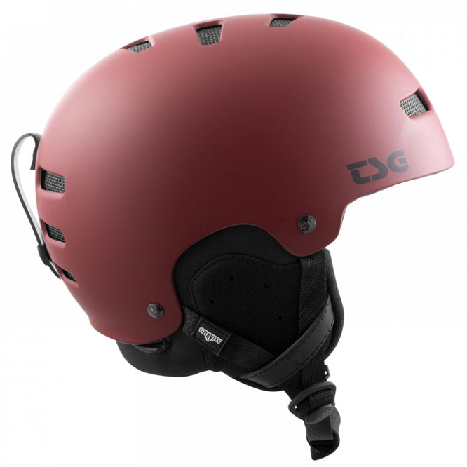 Gravity Solid Color Helmet Satin Oxblood
